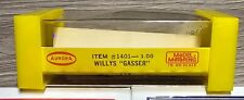 Used, Aurora MM T-Jet Willys "Gasser" BOX with label AND DECALS for sale  Shipping to South Africa