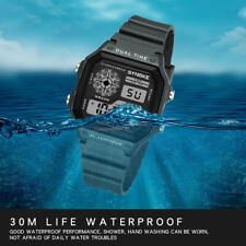 Relógio de pulso masculino esportivo luxo à prova d'água data display LED luminoso digital d comprar usado  Enviando para Brazil