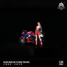 Usado, Conjunto de bonecos TIME MICRO MoreArt motocicleta legal menina 1:64 comprar usado  Enviando para Brazil