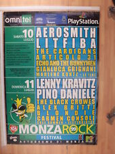 Poster Concerto MONZA ROCK FEST 1999 MONZA 100X70 cm 10/07/1999[MM 0067-B], używany na sprzedaż  Wysyłka do Poland