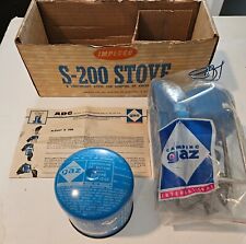 NEW Vintage Camping Gaz Bluet S 200 Gas Camping Stove, Made in France NOS for sale  Shipping to South Africa