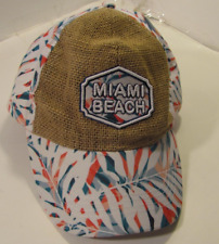 Miami beach hat for sale  West Branch