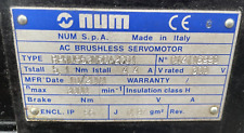 Num brushless servomotor for sale  Wichita