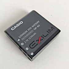 Bateria Casio Exilim NP-40 íon de lítio 3.7V 1230 mah TESTADO comprar usado  Enviando para Brazil
