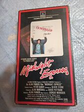 VHS Midnight Express 1978 usado Brad Davis Premio de la Academia Oliver Stone, usado segunda mano  Embacar hacia Argentina