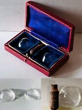 Usado, Lentes de contato de vidro rígido antigas dos anos 40 optometria óptica ocular na caixa original comprar usado  Enviando para Brazil