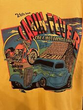 Camiseta 26th Annual Cabin Fever Car & Motorcycle Show Nashville Tn Adulto X Grande comprar usado  Enviando para Brazil