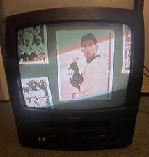 Symphonic 13" CRT TV/VCR combo VHS player jogos sem controle remoto modelo WF0213C comprar usado  Enviando para Brazil