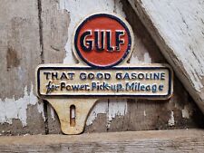 Vintage gulf sign for sale  Shavertown