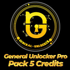 General Unlocker Pro Pack 5 Créditos Nuevo Usuario/Usuario Existente Instantáneo segunda mano  Embacar hacia Argentina