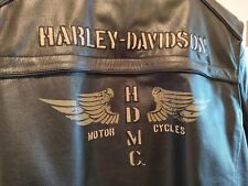 Harley davidson lederjacke gebraucht kaufen  Paderborn