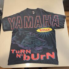 Vintage 90s Yamaha Snowmobile VMAX Men's Size XL full graphic all over print SS for sale  Shipping to South Africa