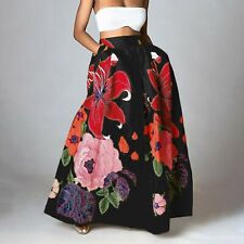 Saias femininas saia coreana boêmia estampa floral saia festa longa maxi saia, usado comprar usado  Enviando para Brazil