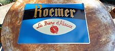 Tole publicitaire biere d'occasion  Brouzet-lès-Alès