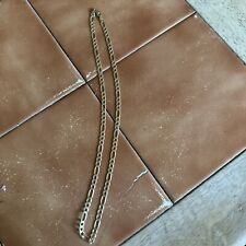 figaro gold chain 9ct for sale  Shipping to South Africa