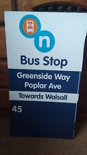 Bus stop sign for sale  WALSALL