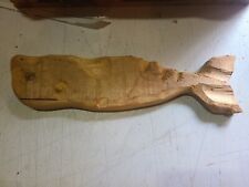 Vintage wooden whale for sale  Deep River