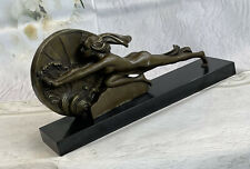 Birthday"s Gift Bronze Sculpture Art Deco Nude Female by Gennarelli Nude Sale for sale  Shipping to Canada