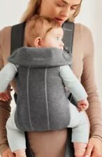 New With Defects Baby BABY BJORN Gray Soft Jersey Baby Carrier Mini for sale  Shipping to South Africa