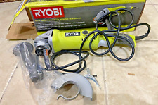Used Ryobi 4 1/2" Angle Grinder With Rotating Rear Handle AG454 Corded for sale  Shipping to South Africa