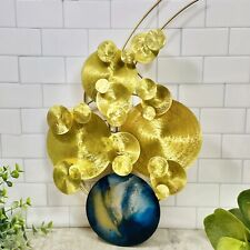 Modern gold blue for sale  Sun Prairie