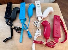 LOT OF 4  Nintendo Wii/Wii U 2 in 1 Motion Plus Remote Controllers & Nunchucks! for sale  Shipping to South Africa