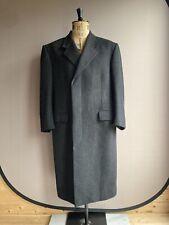 Crombie overcoat black for sale  PINNER