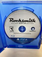 Rocksmith -- edición 2014 (Sony PlayStation 4, 2014) solo disco, probado segunda mano  Embacar hacia Argentina
