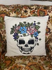 Colorful embroidered floral for sale  Denison