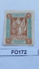 L,,, Starocie stamp zaczki Marienwerder plebiscite stamp 1920 Kwidzyn 1 Mk na sprzedaż  PL
