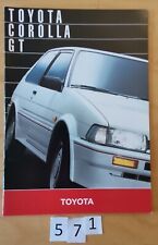 Toyota corolla prospectus d'occasion  Meyzieu