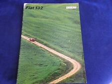 Catalogue fiat 132 d'occasion  Saint-Cyr-sur-Mer