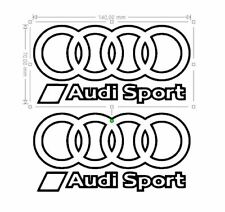 Stickers audi sport d'occasion  Freyming-Merlebach