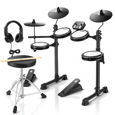 Donner DED-80 Electric Drum Set Quiet Mesh Pad Electronic Drum Kit With Throne for sale  Shipping to South Africa