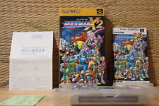 Rockman X2 X 2 Megaman conjunto completo! Japão Nintendo Super Famicom SFC MUITO BOM ESTADO! comprar usado  Enviando para Brazil