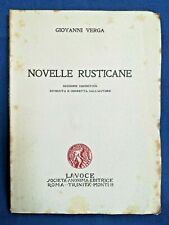 Verga novelle rusticane. usato  Torino