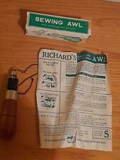 Vintage sewing awl for sale  WALLINGTON