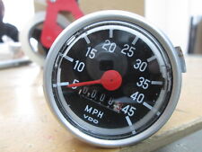 Used, NOS VDO Sachs Puch Moped Mini Bike W= 1.6 45MPH 45 MPH Speedometer Speedo Gauge for sale  Shipping to South Africa