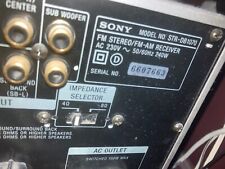 Amplificador receptor de cine en casa Sony STR-DB1070 QS - plateado - totalmente funcional segunda mano  Embacar hacia Mexico