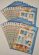 Lot feuillets timbres d'occasion  Les Avenières