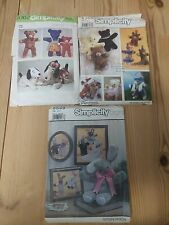 Sewing patterns toys for sale  KETTERING