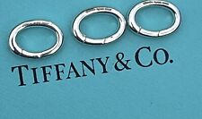 3 Berloques de anel de salto de mola de prata com fecho oval Tiffany & Co para colar e pulseira comprar usado  Enviando para Brazil