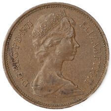 1971 2 nuevas monedas de penique Queen ELIZABETH II D.G. REG. F.D. Moneda de bronce rara segunda mano  Embacar hacia Argentina
