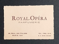 Royal opera parfumerie d'occasion  Expédié en Belgium