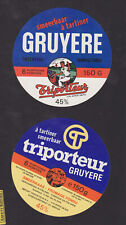 Anciennes étiquettes fromage d'occasion  France