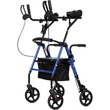 Elenker Upright Rollator Walker for Seniors Stand Up with Padded Armrests for sale  Shipping to South Africa