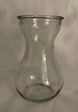 clear hour glass vase for sale  Prince George