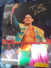 Foto assinada 8x10 de Tito Santana El Matador WWE comprar usado  Enviando para Brazil
