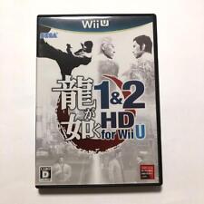 Nintendo Wii U Yakuza 1&2 HD para Wii U Ryu Ga Gotoku 1&2 Usado comprar usado  Enviando para Brazil