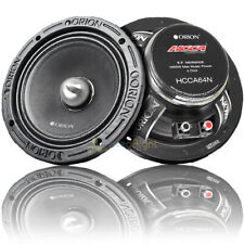 Orion 6.5" Midrange Loudspeaker 1400 Watts Max 4 Ohm Competition HCCA64N Pair, used for sale  Shipping to South Africa